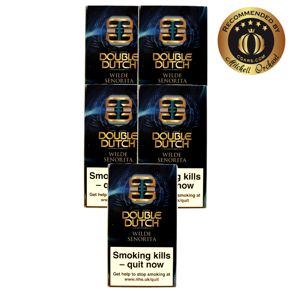 Double Dutch Wilde Senoritas Cigar - 5 Packs of 10 (50)